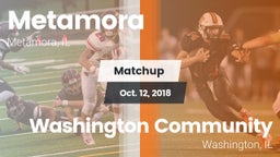 Matchup: Metamora  vs. Washington Community  2018