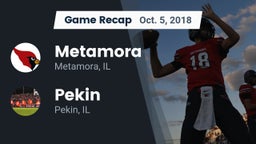 Recap: Metamora  vs. Pekin  2018