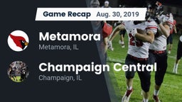 Recap: Metamora  vs. Champaign Central  2019