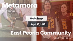 Matchup: Metamora  vs. East Peoria Community  2019