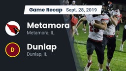 Recap: Metamora  vs. Dunlap  2019