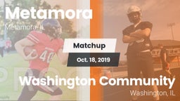 Matchup: Metamora  vs. Washington Community  2019