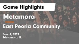 Metamora  vs East Peoria Community  Game Highlights - Jan. 4, 2024