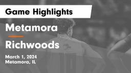 Metamora  vs Richwoods  Game Highlights - March 1, 2024