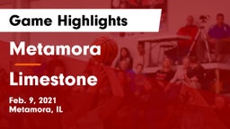 Metamora  vs Limestone  Game Highlights - Feb. 9, 2021