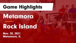 Metamora  vs Rock Island  Game Highlights - Nov. 20, 2021