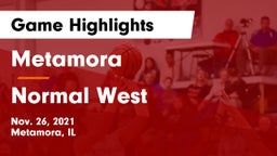 Metamora  vs Normal West  Game Highlights - Nov. 26, 2021