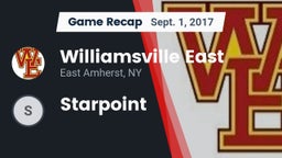 Recap: Williamsville East  vs. Starpoint  2017