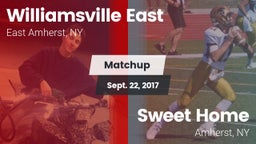 Matchup: Williamsville East vs. Sweet Home  2017