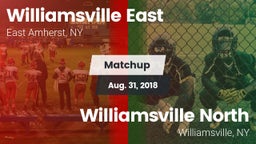 Matchup: Williamsville East vs. Williamsville North  2018