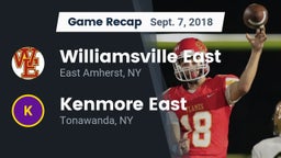 Recap: Williamsville East  vs. Kenmore East  2018