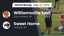 Recap: Williamsville East  vs. Sweet Home  2018