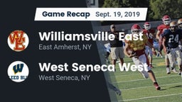 Recap: Williamsville East  vs. West Seneca West  2019