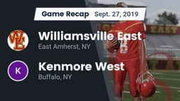 Recap: Williamsville East  vs. Kenmore West  2019