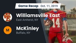 Recap: Williamsville East  vs. McKinley  2019