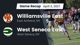 Recap: Williamsville East  vs. West Seneca East  2021