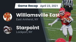 Recap: Williamsville East  vs. Starpoint  2021