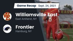Recap: Williamsville East  vs. Frontier  2021