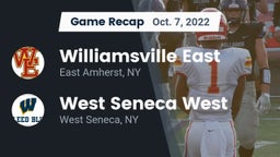 Recap: Williamsville East  vs. West Seneca West  2022