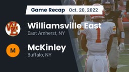 Recap: Williamsville East  vs. McKinley  2022