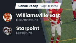 Recap: Williamsville East  vs. Starpoint  2023