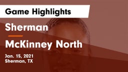 Sherman  vs McKinney North  Game Highlights - Jan. 15, 2021