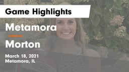 Metamora  vs Morton  Game Highlights - March 18, 2021