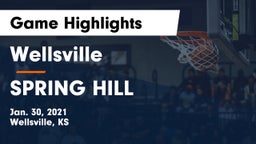 Wellsville  vs SPRING HILL  Game Highlights - Jan. 30, 2021