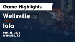 Wellsville  vs Iola  Game Highlights - Feb. 23, 2021