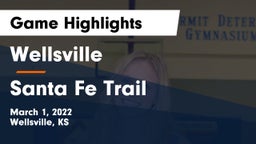 Wellsville  vs Santa Fe Trail  Game Highlights - March 1, 2022