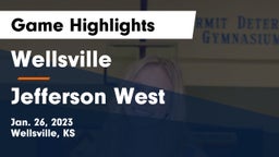 Wellsville  vs Jefferson West  Game Highlights - Jan. 26, 2023