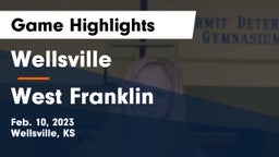 Wellsville  vs West Franklin  Game Highlights - Feb. 10, 2023