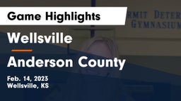 Wellsville  vs Anderson County  Game Highlights - Feb. 14, 2023