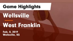 Wellsville  vs West Franklin  Game Highlights - Feb. 8, 2019