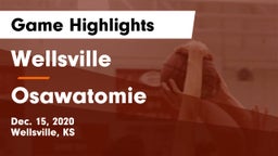 Wellsville  vs Osawatomie  Game Highlights - Dec. 15, 2020