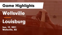 Wellsville  vs Louisburg  Game Highlights - Jan. 19, 2021