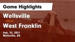 Wellsville  vs West Franklin  Game Highlights - Feb. 22, 2021