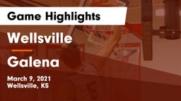 Wellsville  vs Galena  Game Highlights - March 9, 2021
