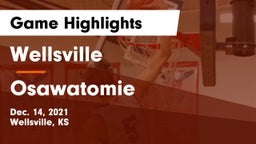 Wellsville  vs Osawatomie  Game Highlights - Dec. 14, 2021