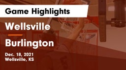 Wellsville  vs Burlington  Game Highlights - Dec. 18, 2021