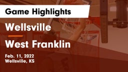 Wellsville  vs West Franklin  Game Highlights - Feb. 11, 2022