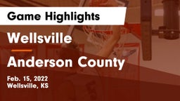 Wellsville  vs Anderson County  Game Highlights - Feb. 15, 2022