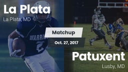 Matchup: La Plata  vs. Patuxent  2017