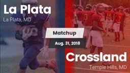Matchup: La Plata  vs. Crossland  2018