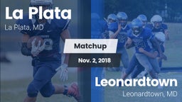Matchup: La Plata  vs. Leonardtown  2018