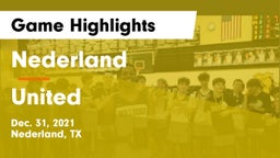 Nederland  vs United  Game Highlights - Dec. 31, 2021