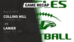 Recap: Collins Hill  vs. Lanier  2017