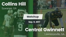 Matchup: Collins Hill High vs. Central Gwinnett  2017