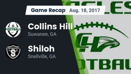 Recap: Collins Hill  vs. Shiloh  2017