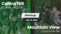 Matchup: Collins Hill High vs. Mountain View  2017